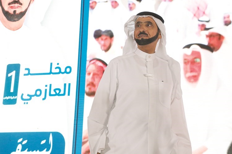 النائب السابق ومرشح الدائرة الأولى مخلد العازمي