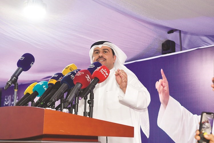 النائب السابق ومرشح الدائرة الخامسة خالد العتيبي