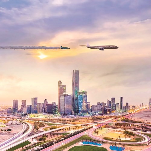 «طيران الرياض» يحلّق لأول مرة في أجواء المملكة