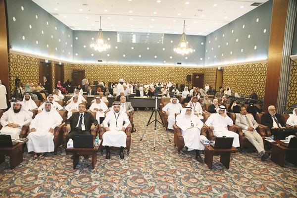 جانب من الحضور في المؤتمر 	(زين علام)