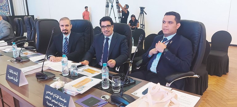 نائب رئيس التحرير للشؤون الدولية في كونا خلال الاجتماعات