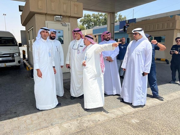 مدير عام الجمارك تفقّد ميناء الشعيبة ومنفذ النويصيب الجمركي