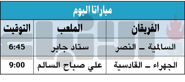 بـ«الخمسة».. الكويت يكتسح كاظمة