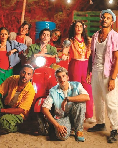 هبة في مسرحية Sing