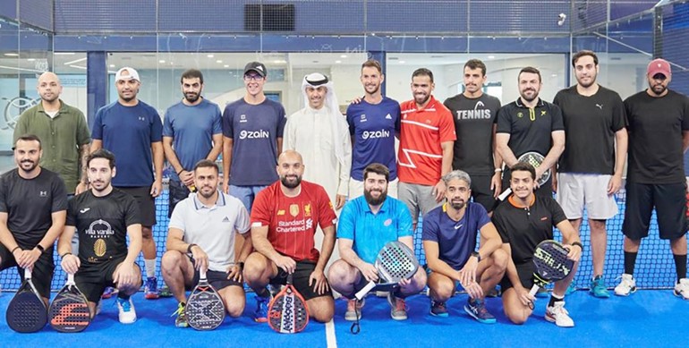 البنك الأهلي نظم بطولة «لنكن على دراية» للبادل