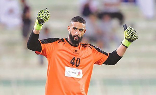 حارس المرمى أحمد الدوسري