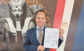 أحمد الروبي أول مصري في الكويت يصدر توكيلاً لدعم ترشيح السيسي رئيساً لمصر لفترة جديدة