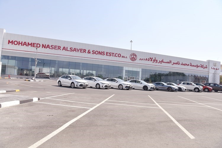 معرض تويوتا الساير الجديد في الشويخ