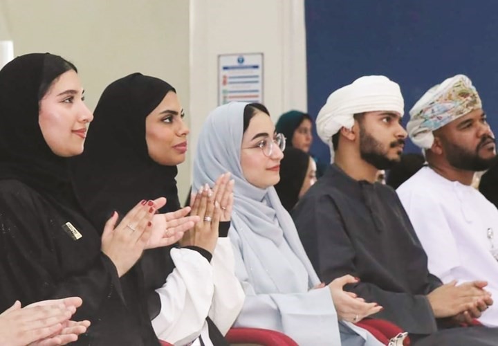 جانب من حضور ورشة الإبداع الصوتي