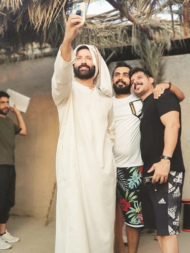 من كواليس المسلسل