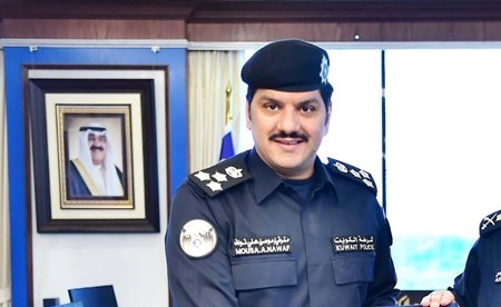 وكيل وزارة الداخلية مستقبلا العميد د. حقوقي موسى العنزي