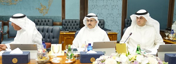 فهد الجارالله والشيخ فراس السعود وفالح الرقبة