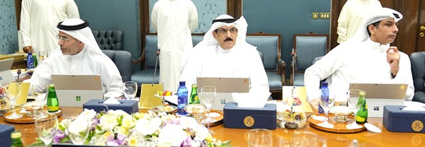 محمد العيبان و د.جاسم الأستاد ود.عادل المانع