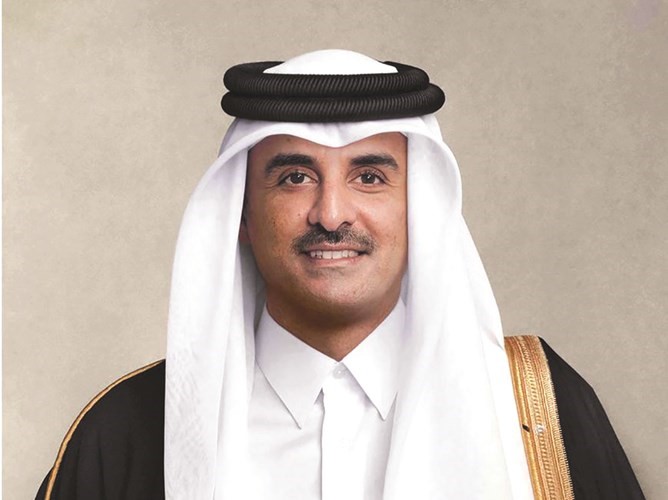 صاحب السمو الشيخ تميم بن حمد آل ثاني أمير قطر