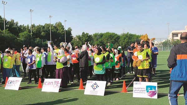  جانب من فعاليات اليوم الرياضي