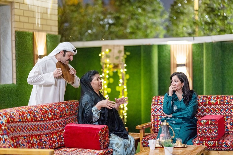 مشهد من العمل