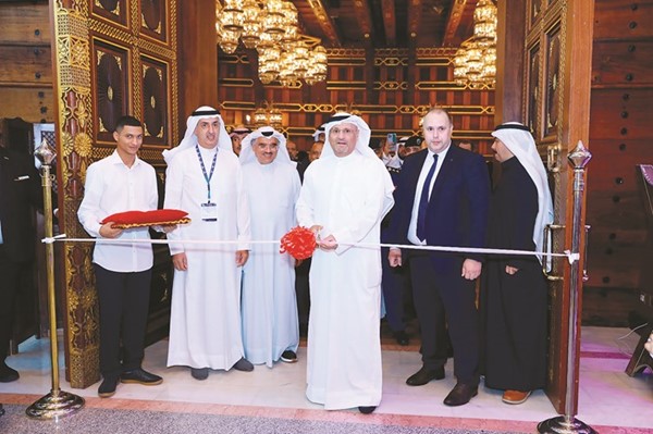 عمر العمر خلال افتتاح المؤتمر