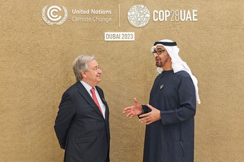 رئيس الإمارات يعلن عن صندوق بقيمة 30 مليار دولار لسد فجوة التمويل المناخي