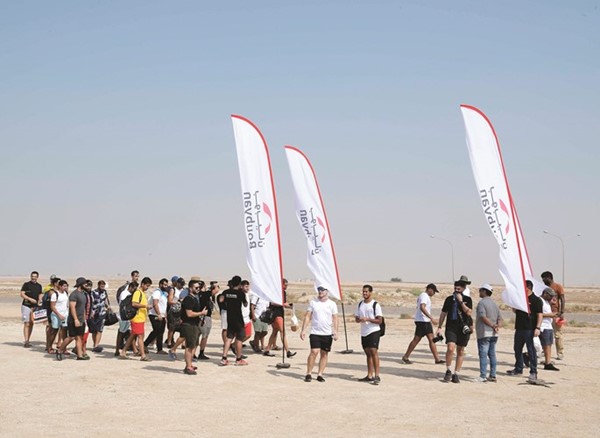 الترتيبات لانطلاق تحدي Boubyan Adventurefest