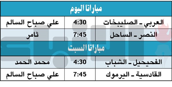 كأس الأمير.. تنطلق اليوم