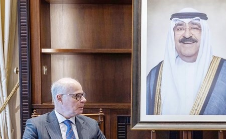 نائب وزير الخارجية يستقبل سفير جمهورية الهند لدى الكويت