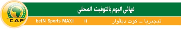 صراع «الأفيال» و«النسور» لاعتلاء عرش القارة السمراء اليوم