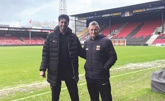 الصقر ينهي فترة معايشة مع «غو أهيد إيغلز» 2 1224582 1