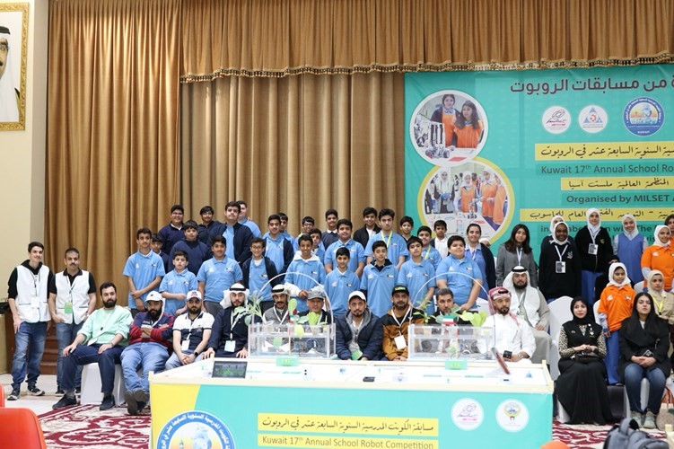 «ملست آسيا»: 58 طالباً وطالبة من 29 مدرسة مثلوا مدارسهم في التصفيات النهائية لـ«مسابقة روبوت الزراعة المائية»
