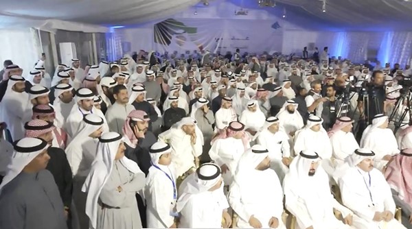 حضور كبير في مقر النائب السابق ومرشح الدائرة الثانية علي الدقباسي