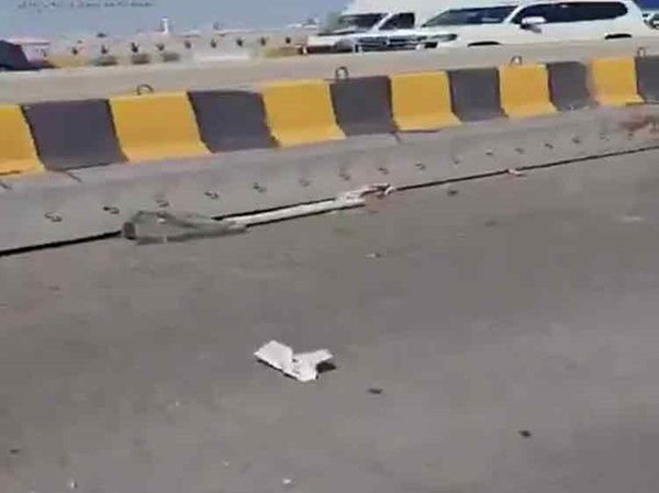 «هيئة الطرق»: اصطدام شاحنة بالإطار المعدني التحذيري على الدائري الخامس اتجاه السالمية