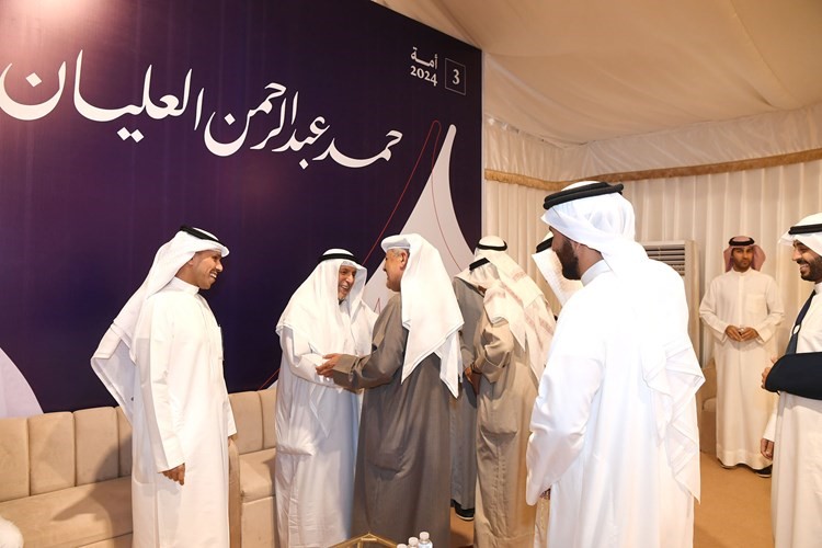 جانب آخر من حفل الاستقبال