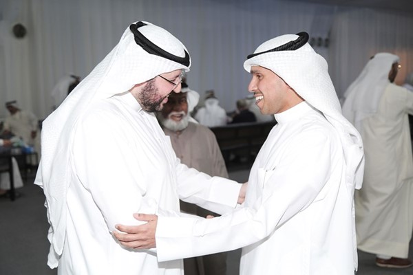 د. عبدالعزيز الصقعبي مرحبا بالنائب السابق ومرشح الدائرة الثالثة حمد العليان