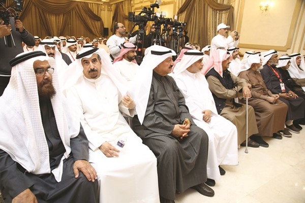الحضور في مقر النائب السابق ومرشح الدائرة الثالثة سعدون حماد العتيبي