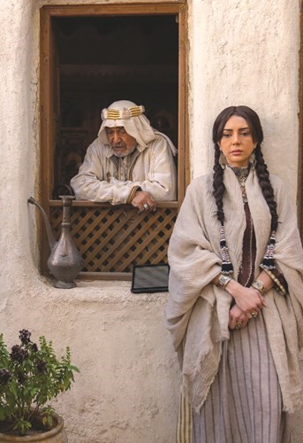 مشهد يجمع جاسم النبهان وعبير أحمد