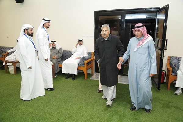 جانب من استقبال الصالح