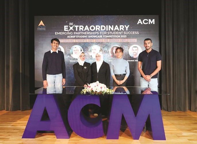 فوز طلبة ACM في مسابقة «ACBSP Region 8» الإقليمية وتأهلهم إلى المسابقة العالمية النهائية