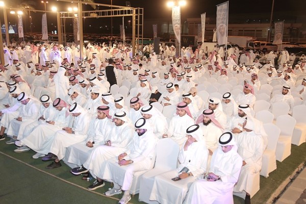 جمع غفير حضر الندوة الانتخابية التي أقامها النائب السابق مرشح الدائرة الرابعة د.عبيد الوسمي