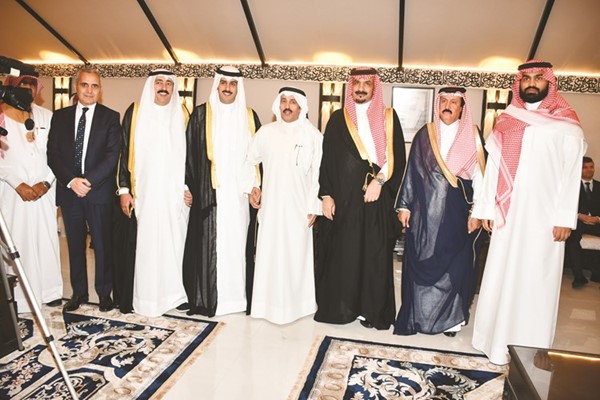 الشيخ طلال المشعل وماجد التركي وعبدالعزيز التركي يهنئون