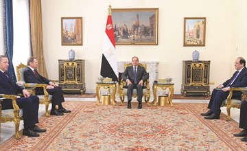مصر وروسيا تشددان على أهمية التوصل إلى تسوية عادلة وشاملة للقضية الفلسطينية