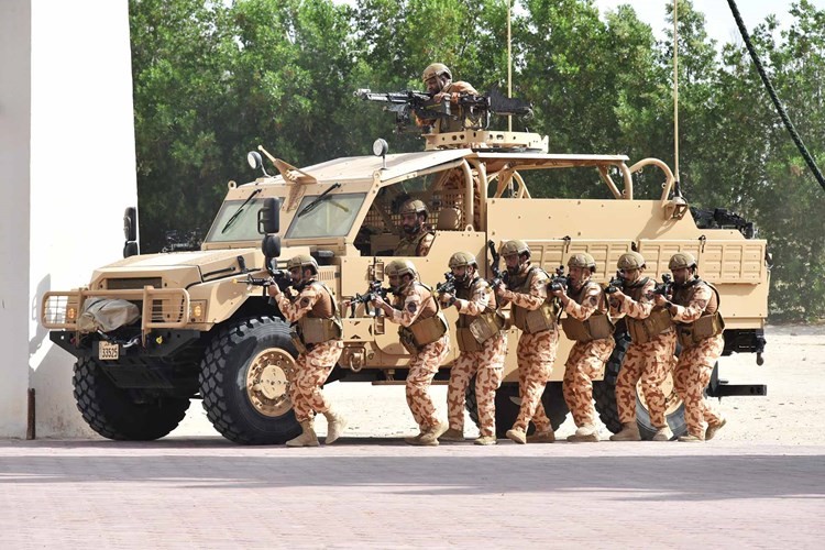 بعض مهارات منتسبي دفعة ضباط الصف والأفراد
