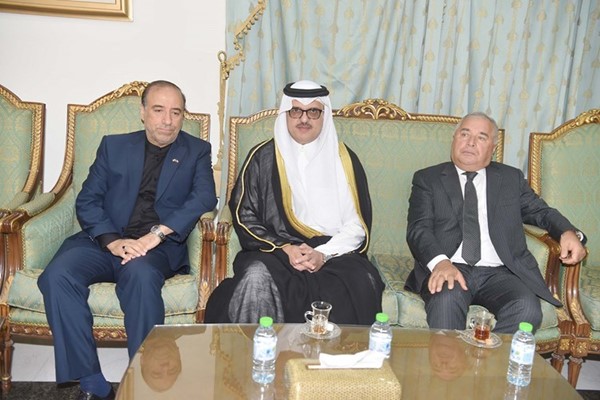 السفير السعودي سمو الأمير سلطان بن سعد والسفير د.زبيد الله زبيدوف يعزيان