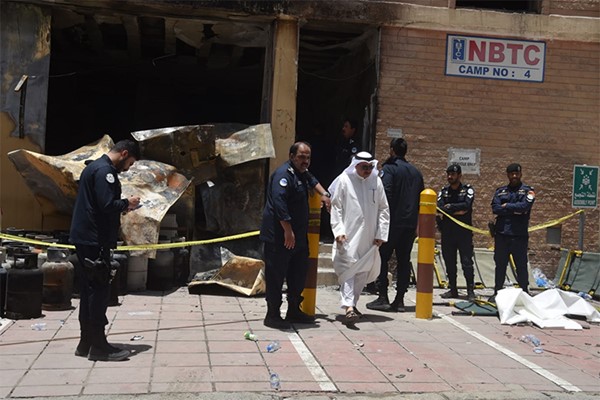 بالفيديو.. 49 حالة وفاة وعشرات الإصابات في حريق بناية منطقة المنقف