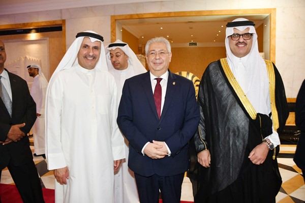 سفير خادم الحرمين سمو الأمير سلطان بن سعد وعصام الصقر يهنئان
