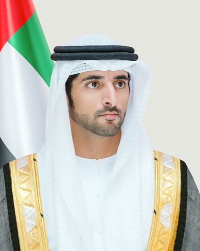 سمو الشيخ حمدان بن محمد بن راشد آل مكتوم ولي عهد دبي نائب رئيس مجلس الوزراء ووزير الدفاع الإماراتي