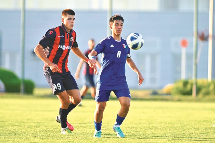 أزرق الشباب يتغلب على بيزانيجا الصربي