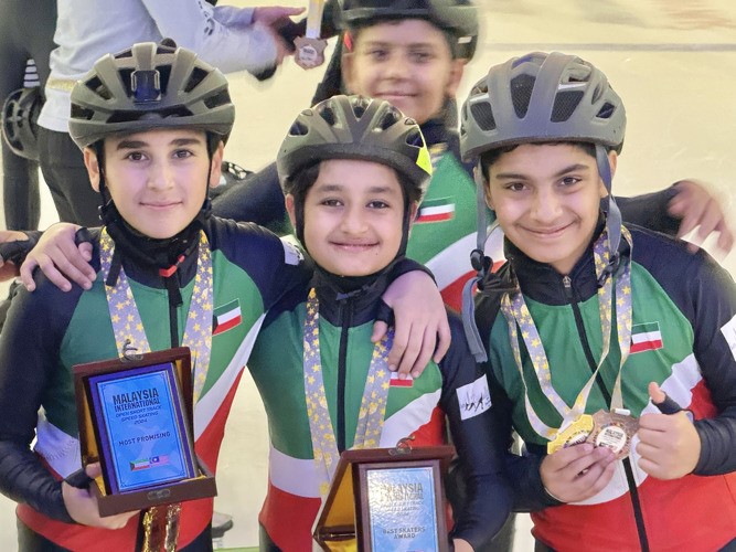 «التزلج السريع» يهيمن على جوائز بطولة ماليزيا الدولية