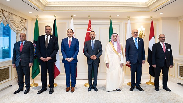وزير الخارجية يشارك بالاجتماع التنسيقي الخليجي