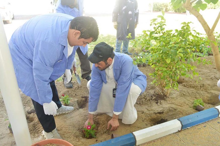 «ذوي الإعاقة» احتفلت بيوم التخضير