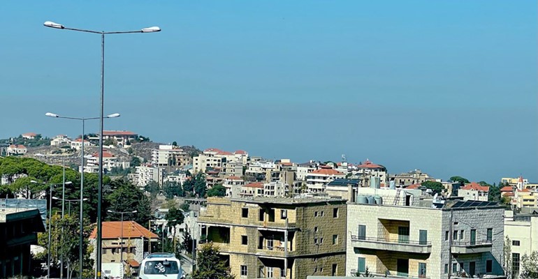 منظر عام لبلدات في الجبل (محمود الطويل)