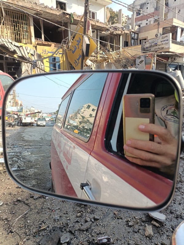  دمار في النبطية جراء الاستهدافات الاسرائيلية 